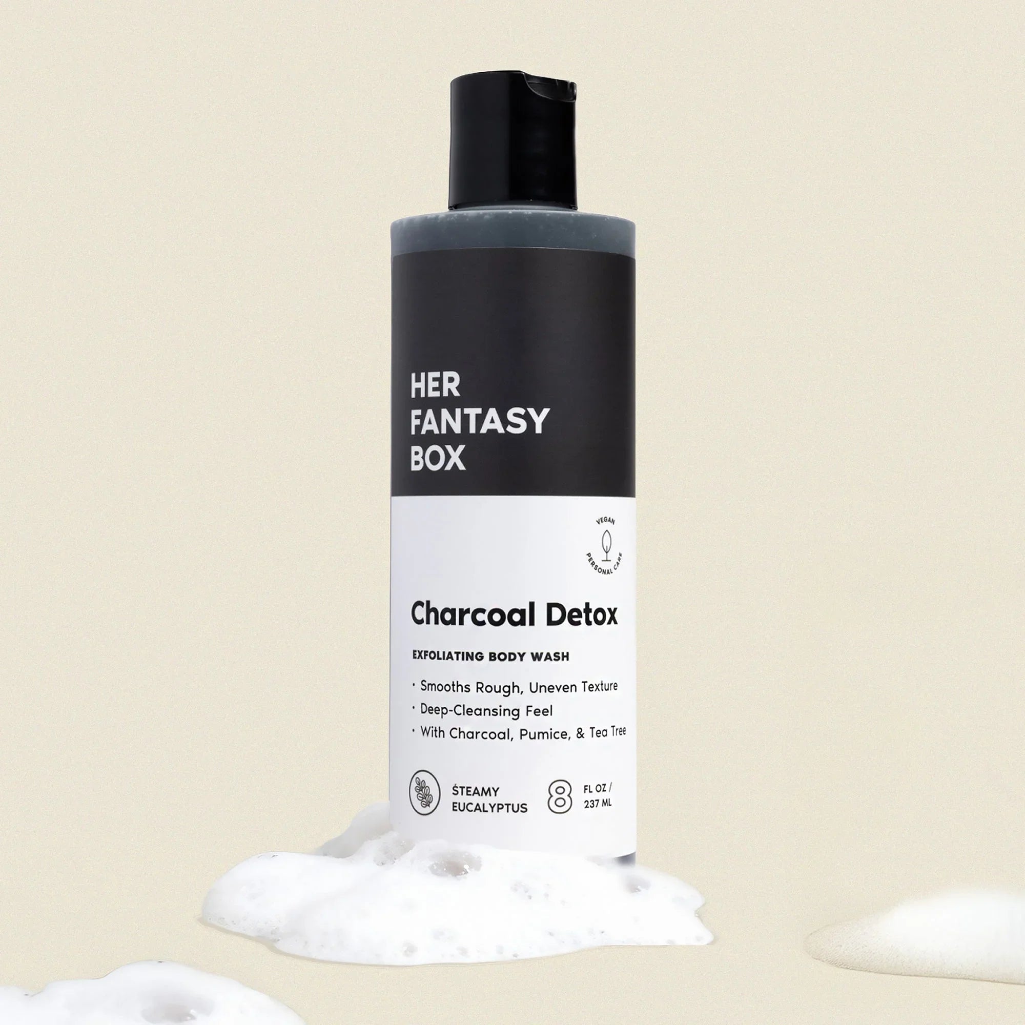 Charcoal Detox Exfoliating Body Wash