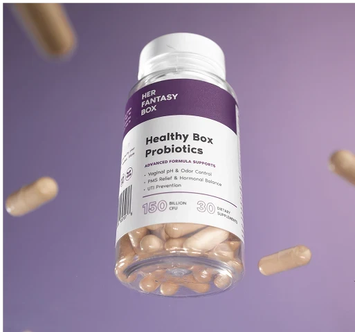 Healthy Box Probiotics for pH, Odor, Pms Relief & Uti Prevention