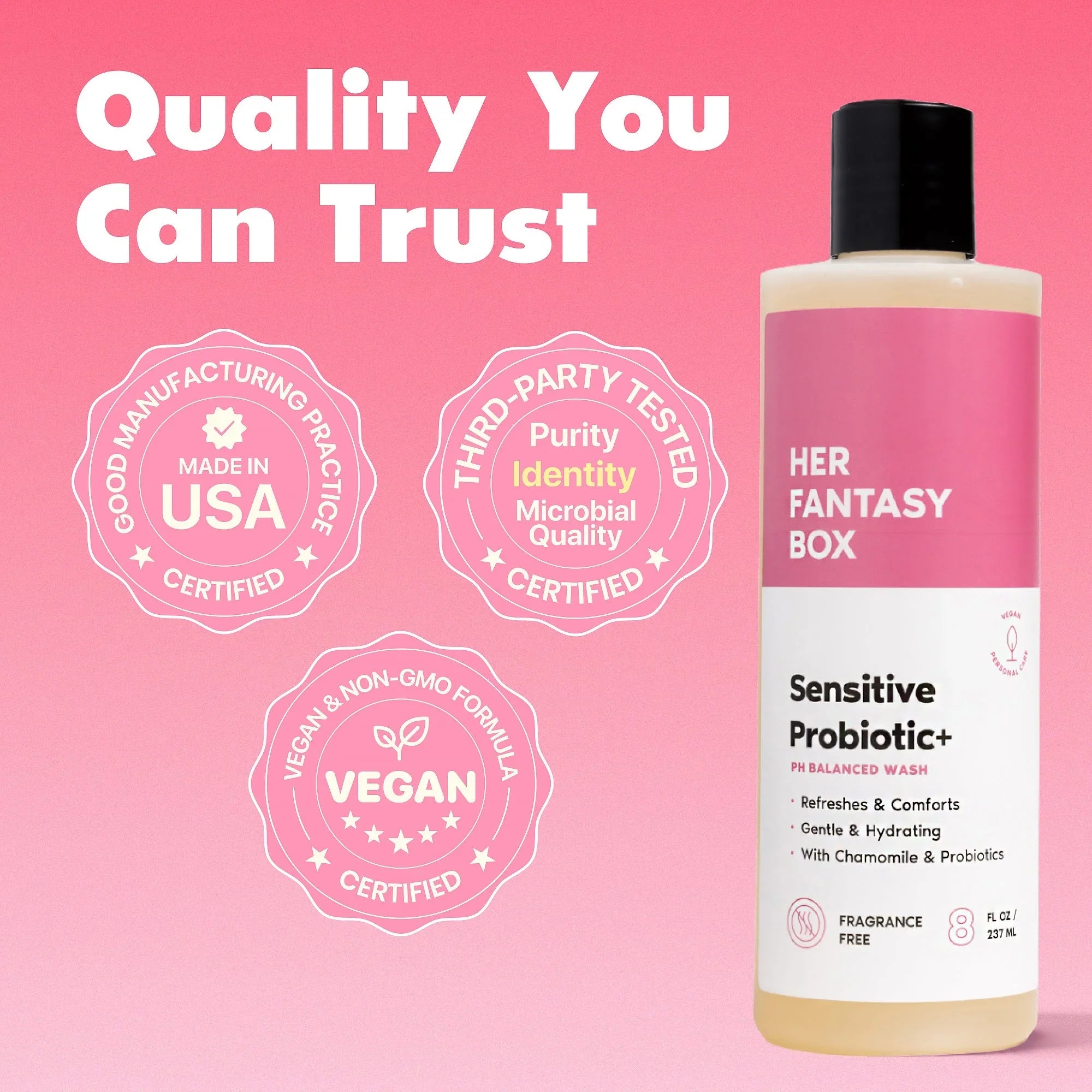 Sensitive Probiotic+ pH Balanced Feminine Wash
