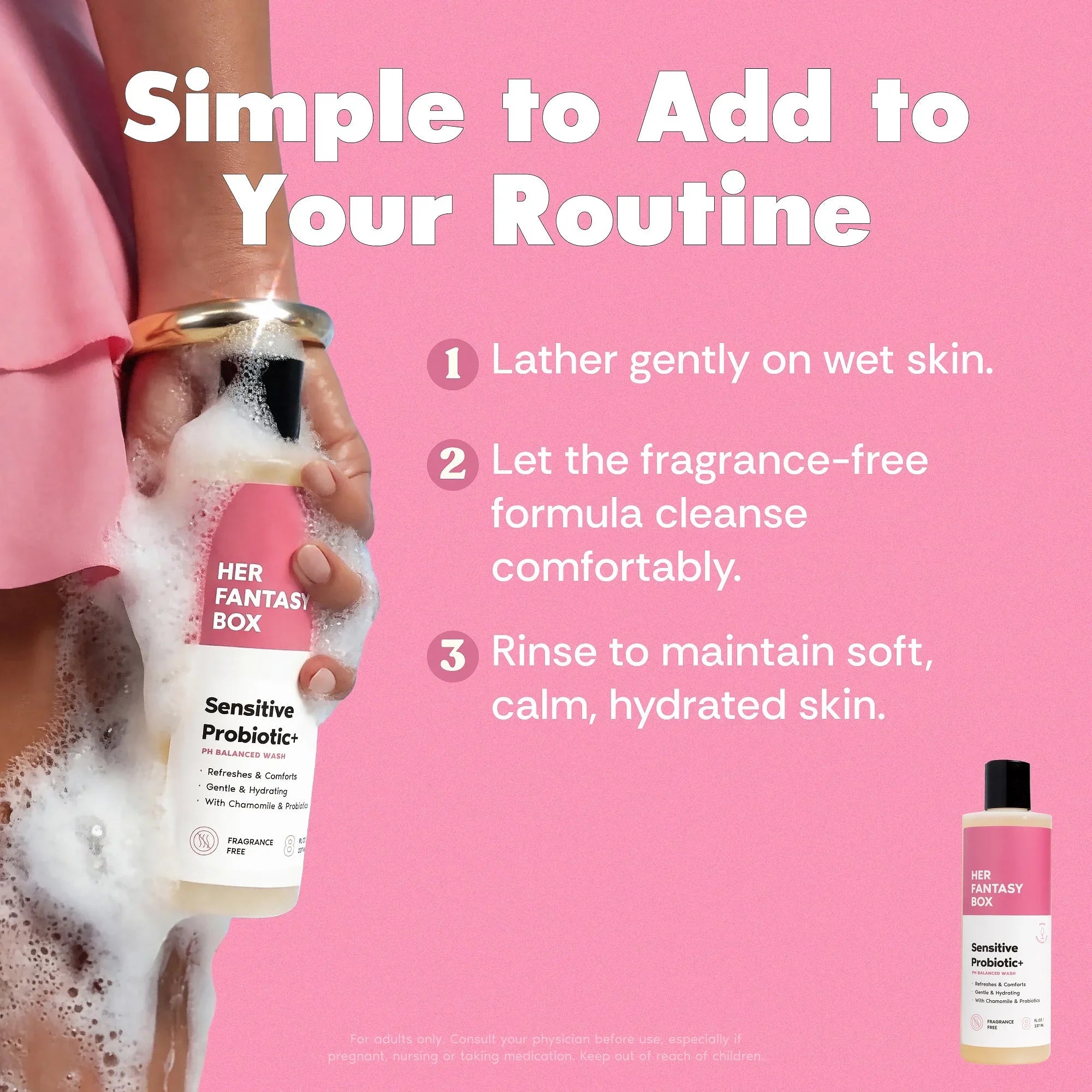 Sensitive Probiotic+ pH Balanced Feminine Wash